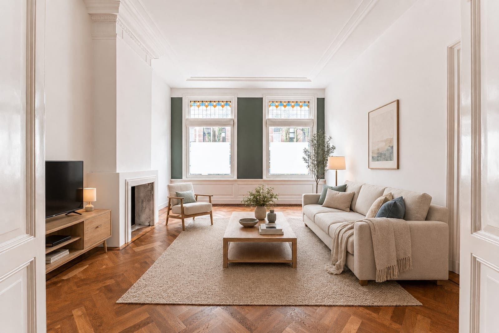 Dezelfde kamer, virtueel ingericht